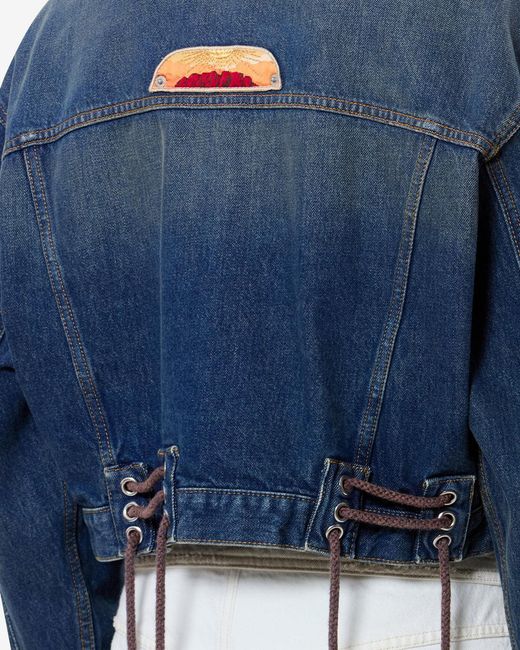 Isabel Marant Blue Demia Jacket