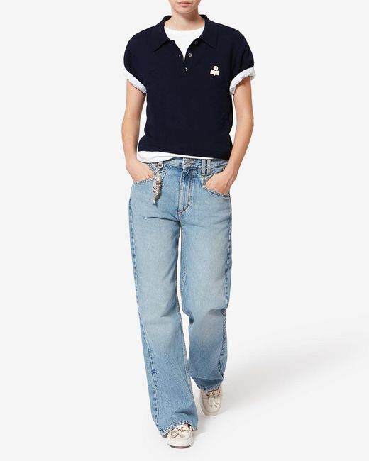 Isabel Marant Blue Althea Sweater
