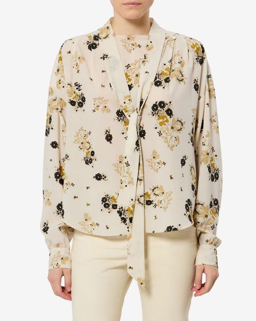 Isabel Marant White Fedry Top