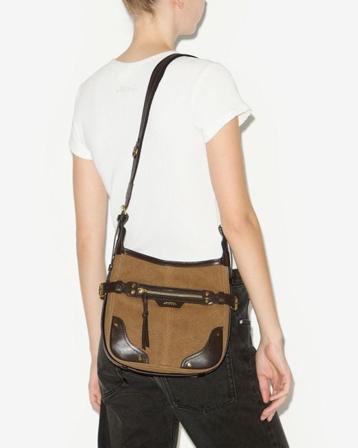 Borsa Sierra Hobo S di Isabel Marant in Green