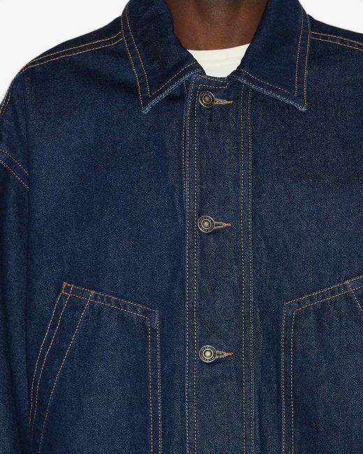 Isabel Marant Blue Jorest Jacket for men