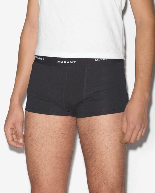 Isabel Marant Black Billy Knickers for men