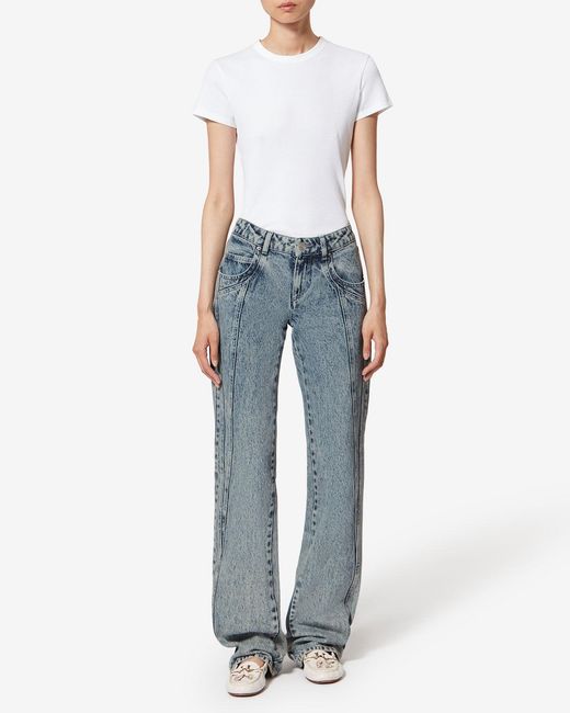 Isabel Marant Blue Jaylis Pants