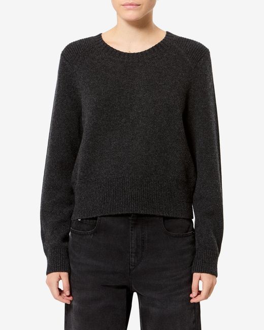 Isabel Marant Black Cornelia Wool Sweater