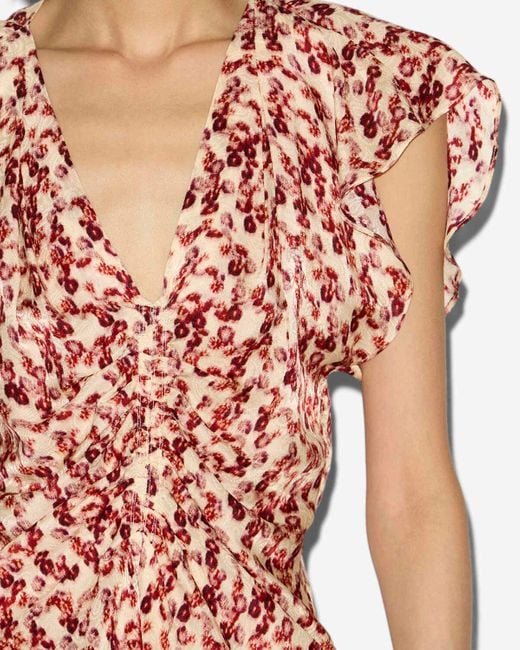 Isabel Marant White Top Lonea