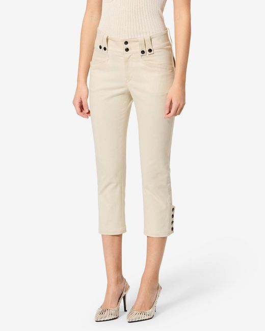 Isabel Marant White Berna Pants