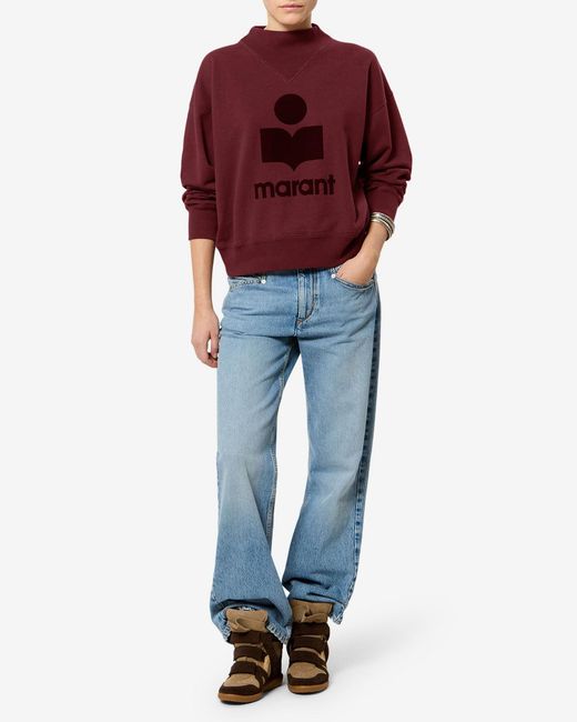 Isabel Marant Red Moby Sweat Shirt