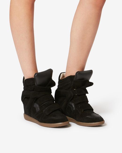 Isabel Marant Black Bekett Sneakers