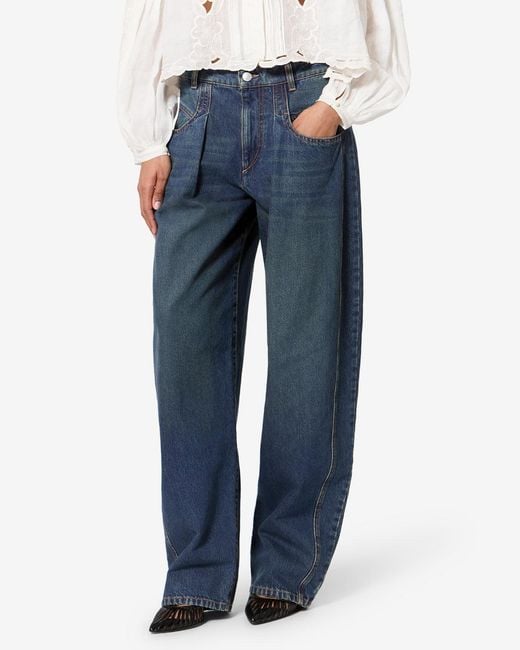 Isabel Marant Blue Lisha Jeans