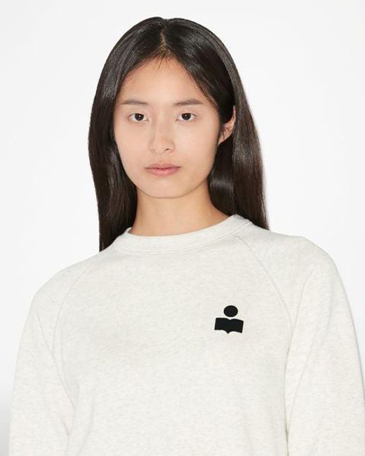 Isabel Marant White Milla Sweatshirt