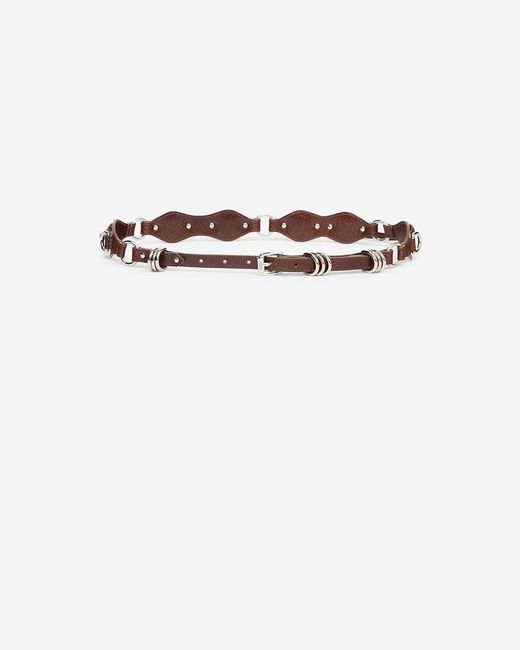 Isabel Marant White Bolton Belt