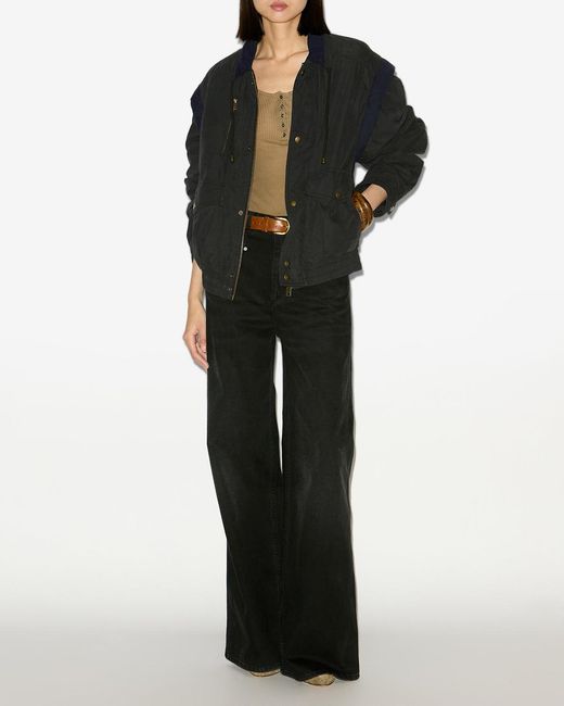 Isabel Marant Blue Desha Jacket
