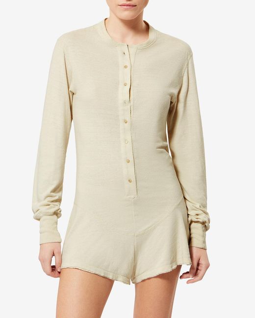 Isabel Marant White Tina Playsuit