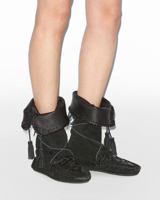 Isabel Marant Black Winki Boots