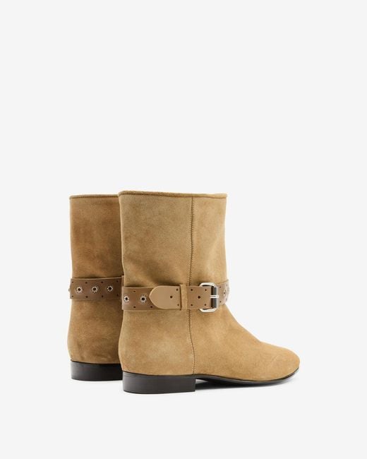 Isabel Marant White Reena Boots