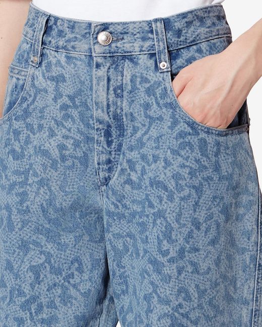 Isabel Marant Blue Brinsa Pants