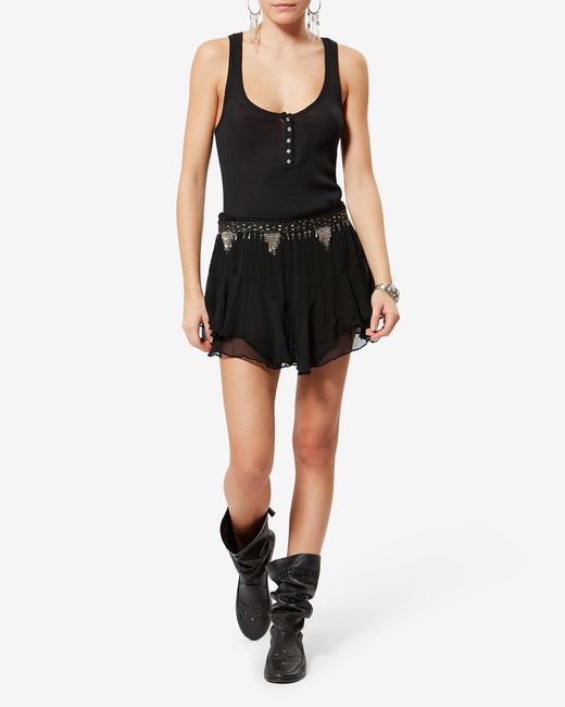 Isabel Marant Black Sornel Shorts