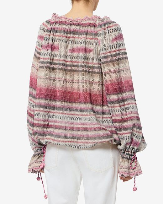 Isabel Marant White Nalyna Top