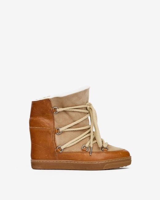 Isabel Marant Natural Nowles Boots
