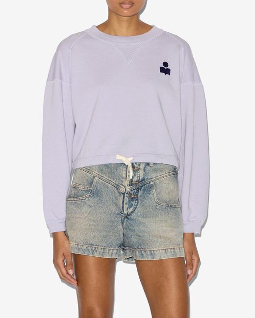 Isabel Marant Purple Margo Sweatshirt
