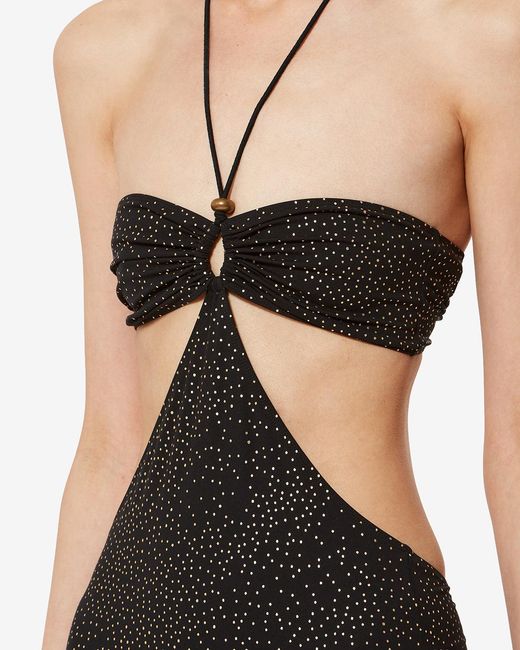 Isabel Marant Black Idoya Swimsuit