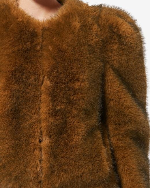 Isabel Marant Brown Bahria Coat