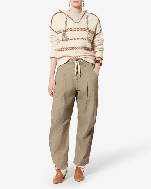 Isabel Marant Natural Ceryne Pants