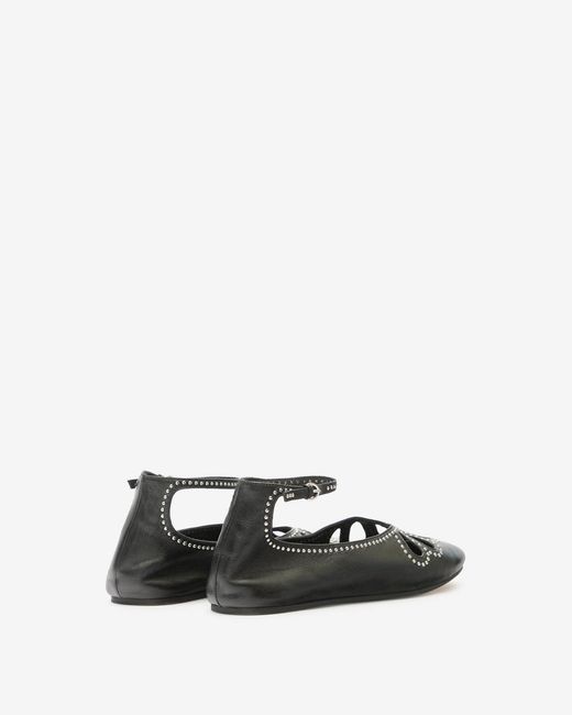 Isabel Marant Green Bloris Ballet Flats