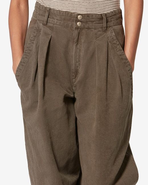 Isabel Marant Natural Nadine Pants