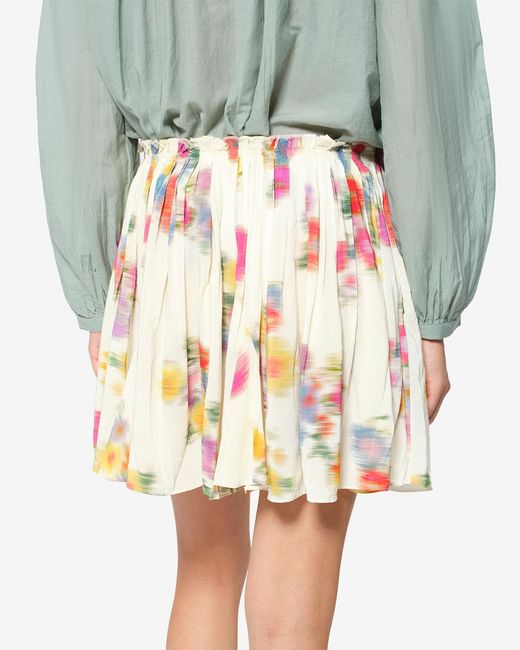 Isabel Marant White Livy Skirt
