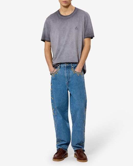 Isabel Marant Blue Honore Tee Shirt for men