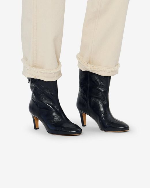 Isabel Marant Black Eldra Boots