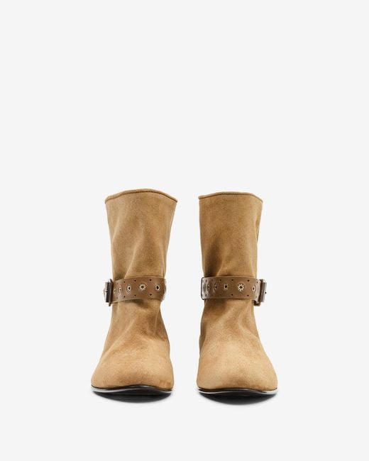 Isabel Marant White Reena Boots