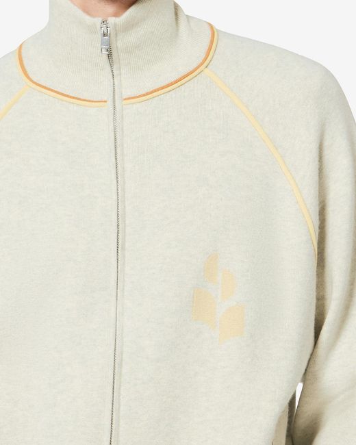 Isabel Marant White Sergio Cardigan for men