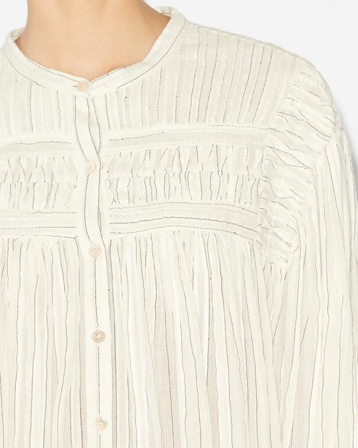 Isabel Marant White Plalia Top