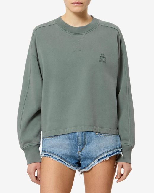 Isabel Marant Green Sunny Sweat Shirt