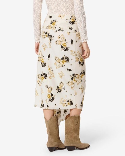 Isabel Marant White Faniry Skirt