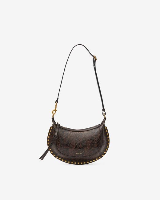Isabel Marant White Oskan Moon Bag
