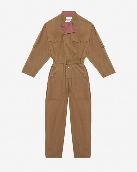 Isabel Marant Natural Dahona Jumpsuit