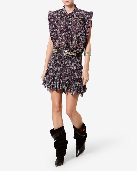 Isabel Marant Multicolor Dersia Top