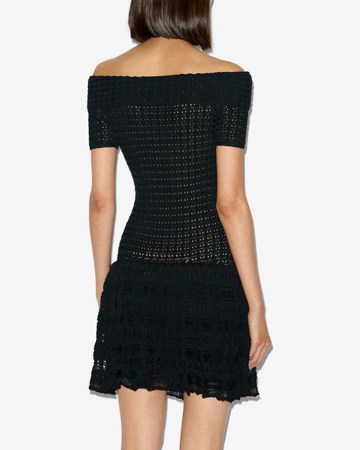 Isabel Marant Black Charlotte Dress