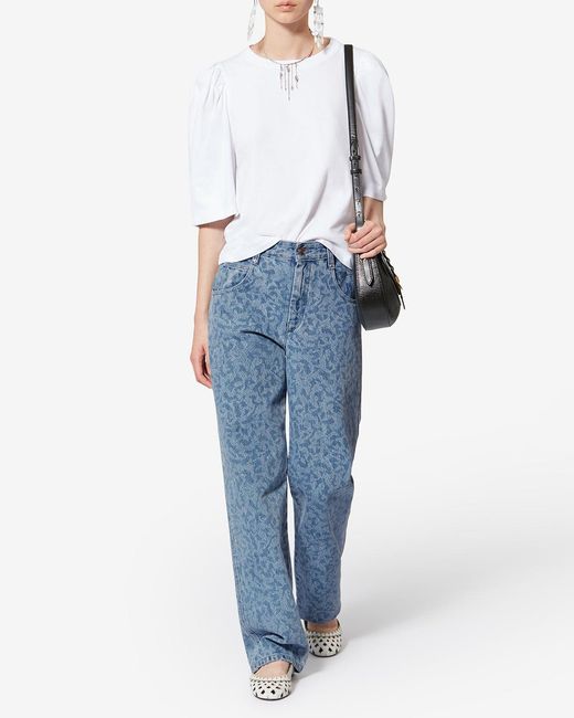 Isabel Marant Blue Brinsa Pants