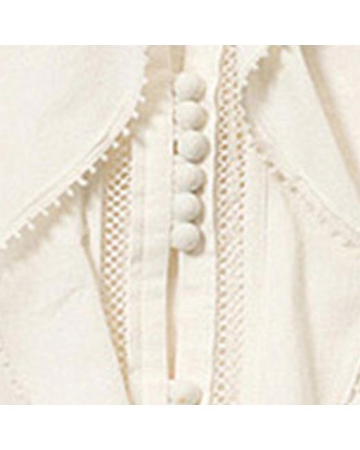 Isabel Marant White Calina Shirt