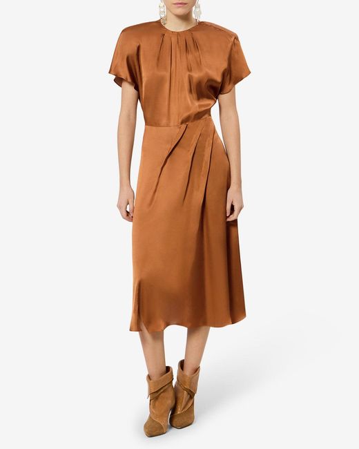 Isabel Marant Brown Namsha Dress