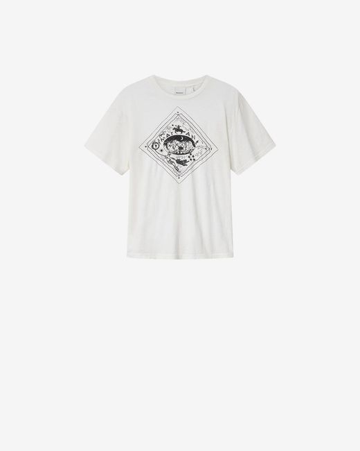 Isabel Marant White Hiroe Tee Shirt for men