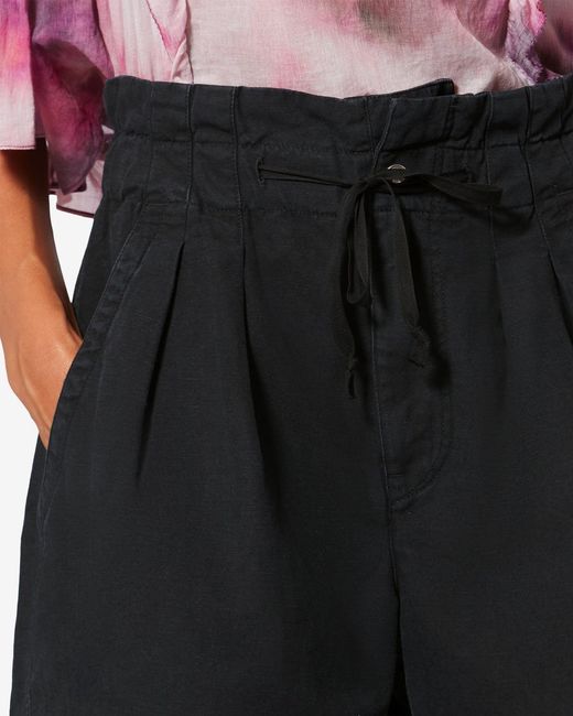 Isabel Marant Black Nirma Shorts