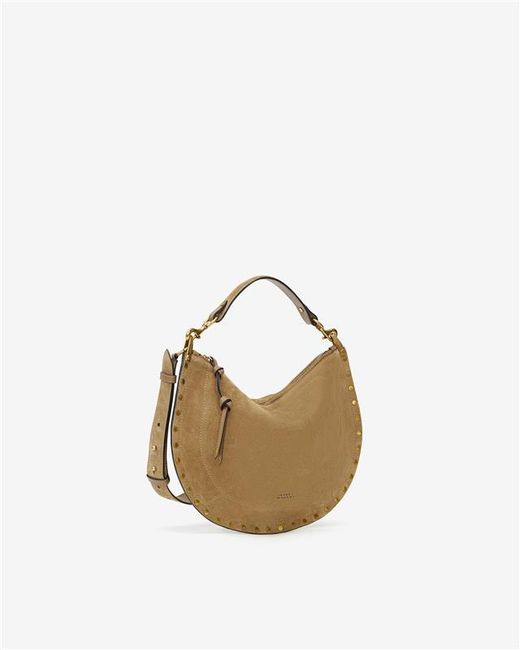 Isabel Marant Metallic Oskan Soft Zipped Bag