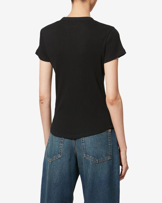 T-Shirt Taomi di Isabel Marant in Black