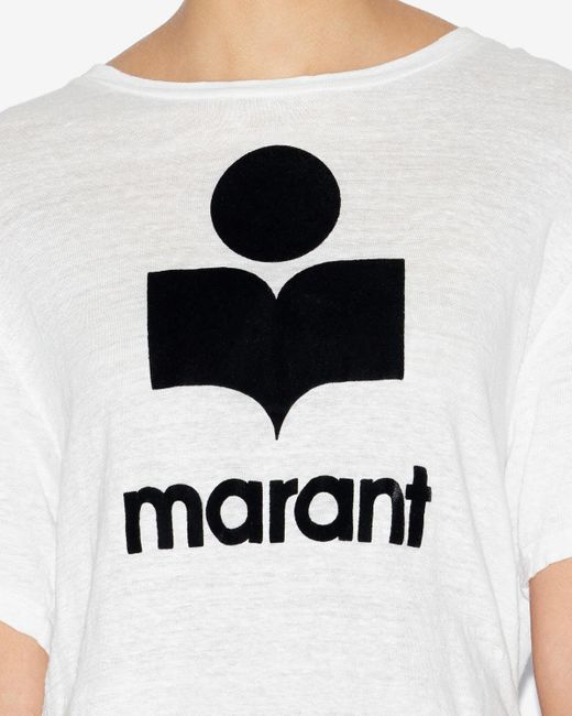 Isabel Marant White T-Shirt Zewel