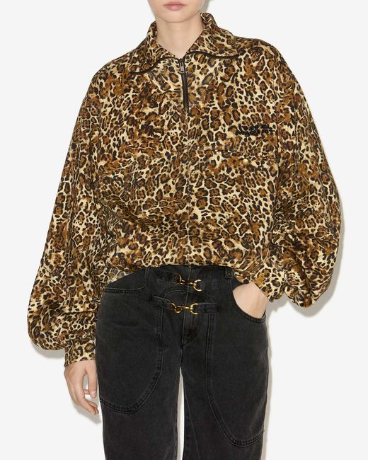 Isabel Marant Brown Wilda Sweatshirt